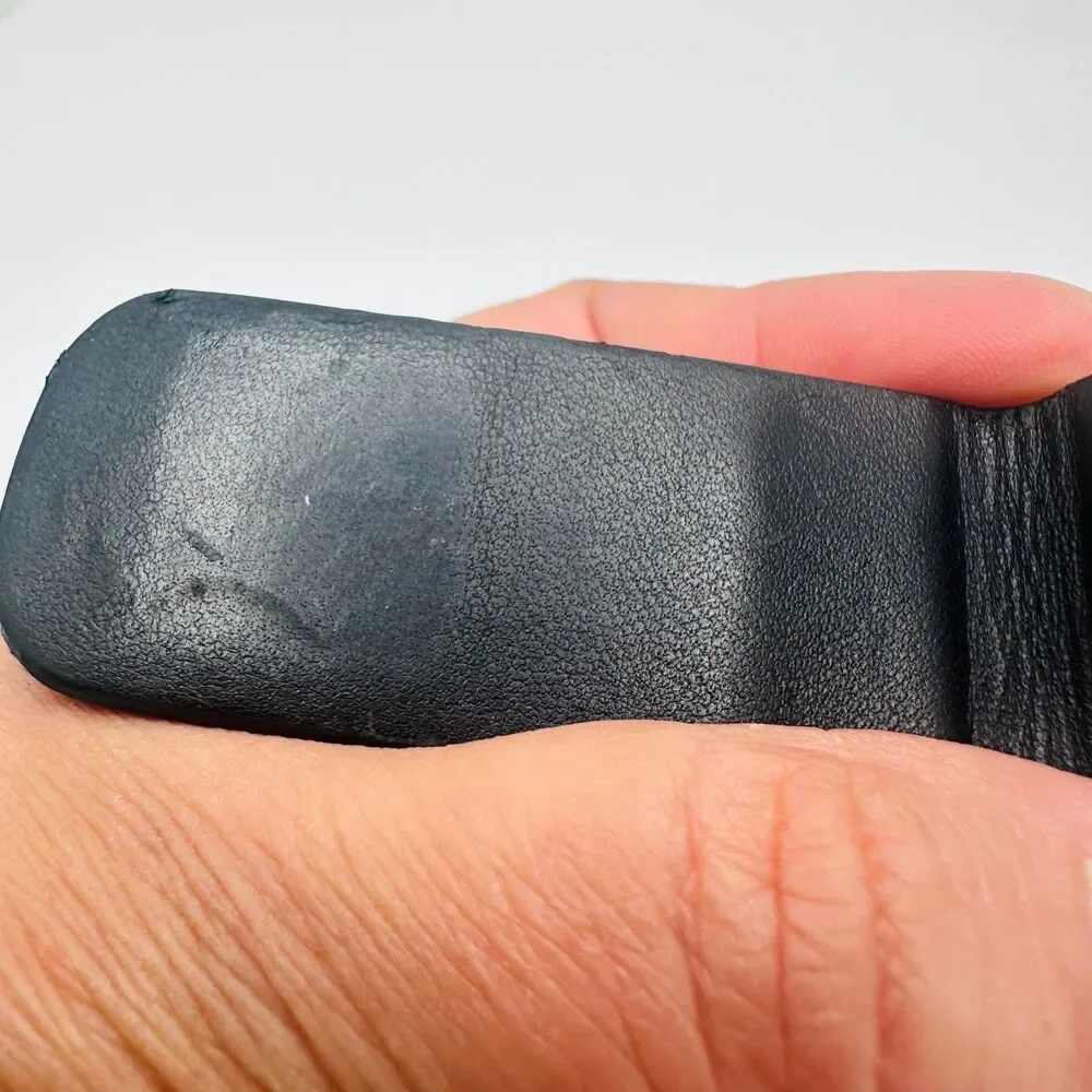 Bottega Veneta Black Intrecciato Leather Money Clip Magnetic Slim Minimalist